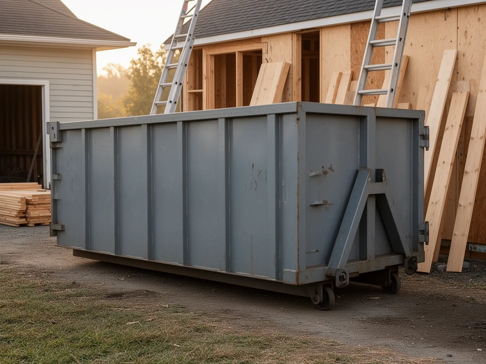Roll-off dumpster from Big Cliff's Dumpster Rental in Anderson, IN
